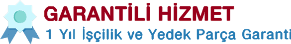 Yedek Parça Garantili İşçilik